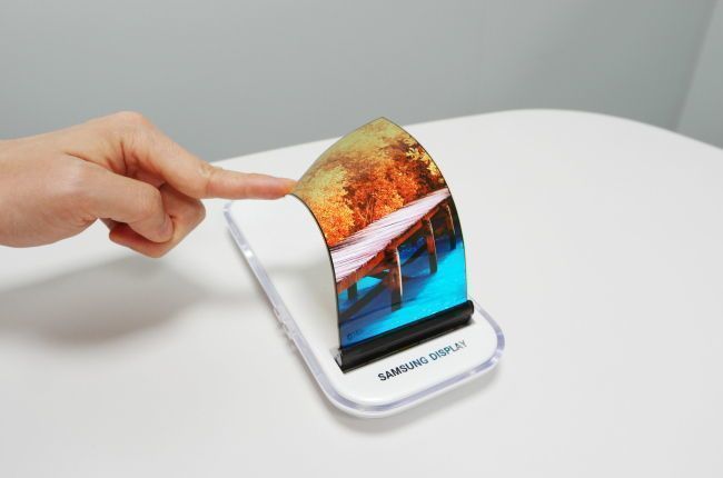 Samsung rolovací displej
