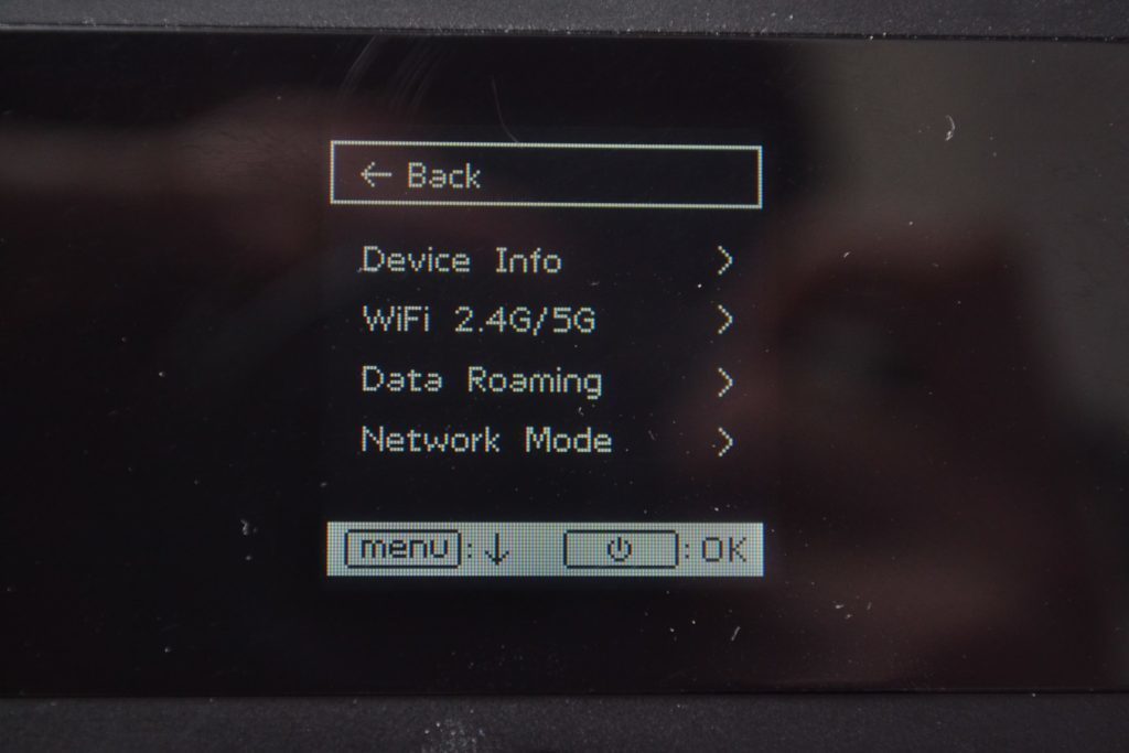 TP Link M7350 prostředí zařízení 3