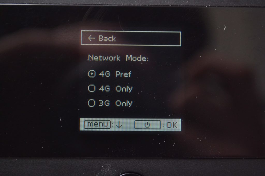 TP Link M7350 prostředí zařízení 5