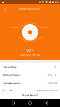 Xiaomi AmazFit – aplikace11