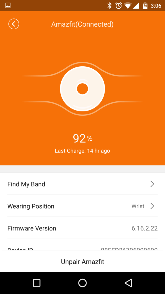 Xiaomi AmazFit aplikace11