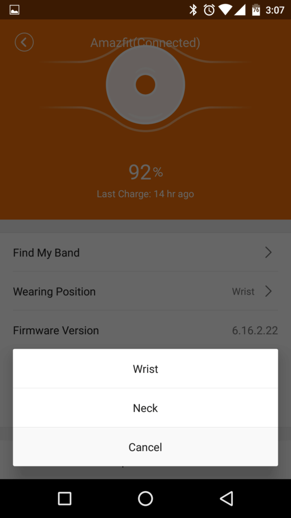 Xiaomi AmazFit aplikace12