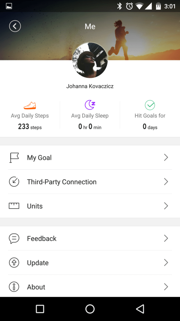 Xiaomi AmazFit aplikace4