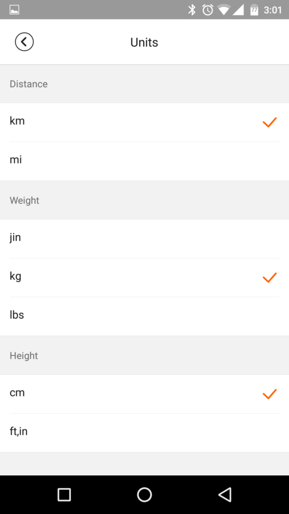 Xiaomi AmazFit aplikace5