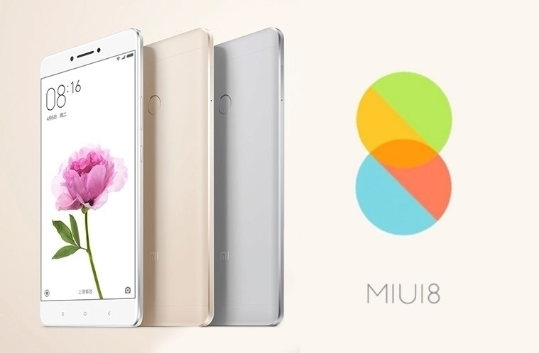 Xiaomi Mi Max a MIUI 8 náhleďák