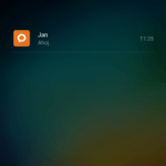 Xiaomi Mi4i –  prostředí systému,  zamykací obrazovka (1)
