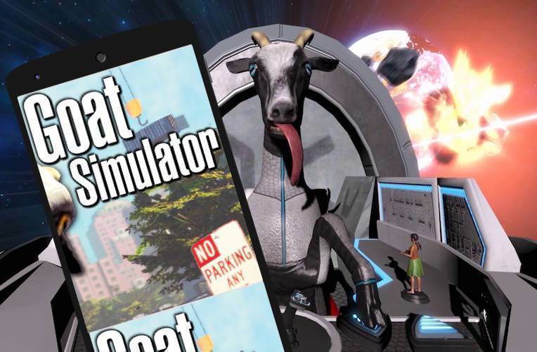 goat simulator space goat simulator space