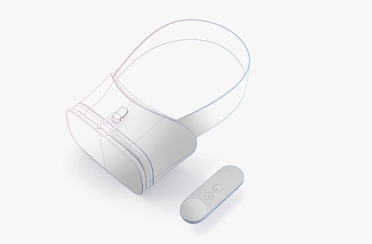 virtuální realita Daydream VR - náhleďák