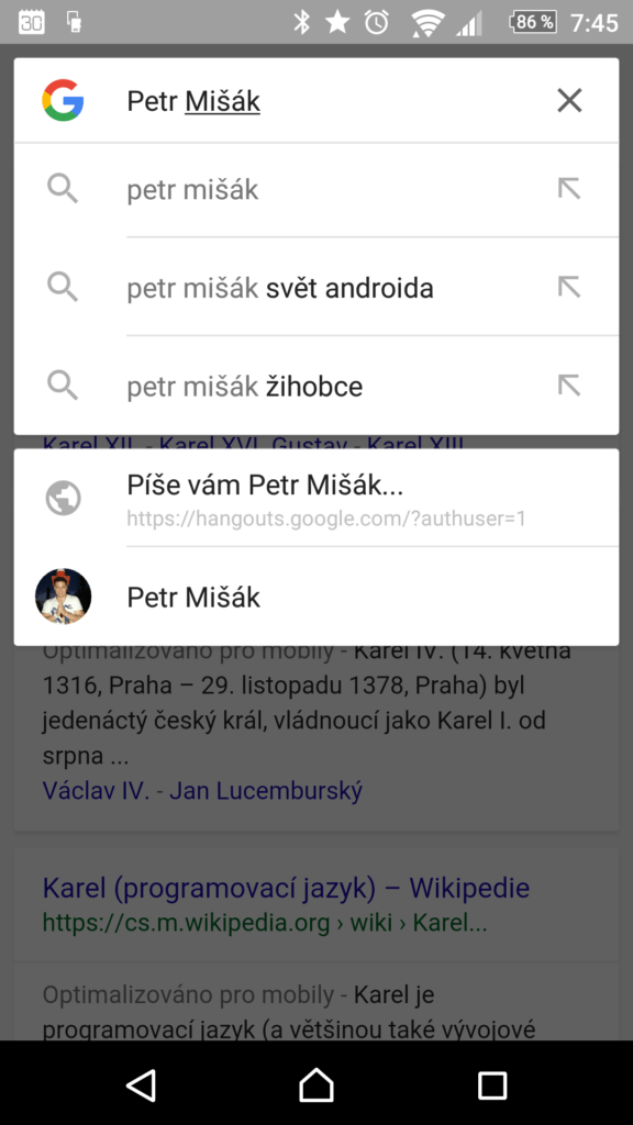 Na redakčním telefonu zatím tato funkce nefunguje