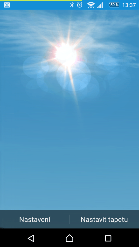 3D Parallax Weather