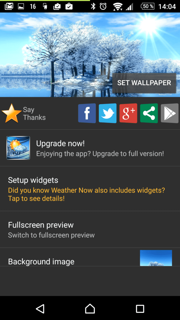 Weather Now Forecast & Widgets
