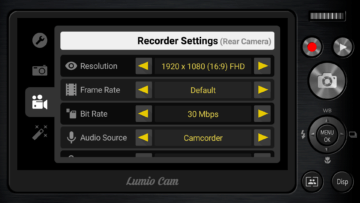 Recorder Settings