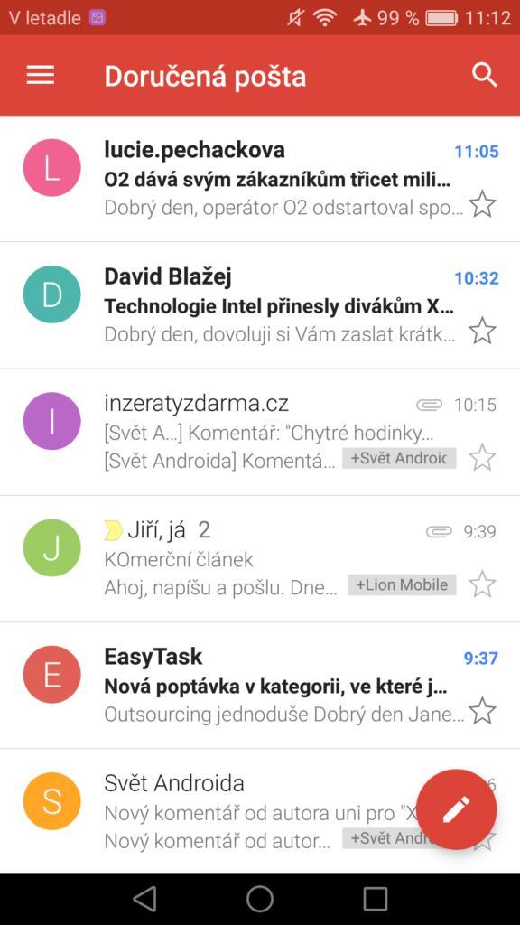 Gmail oznaceni vice zprav 1
