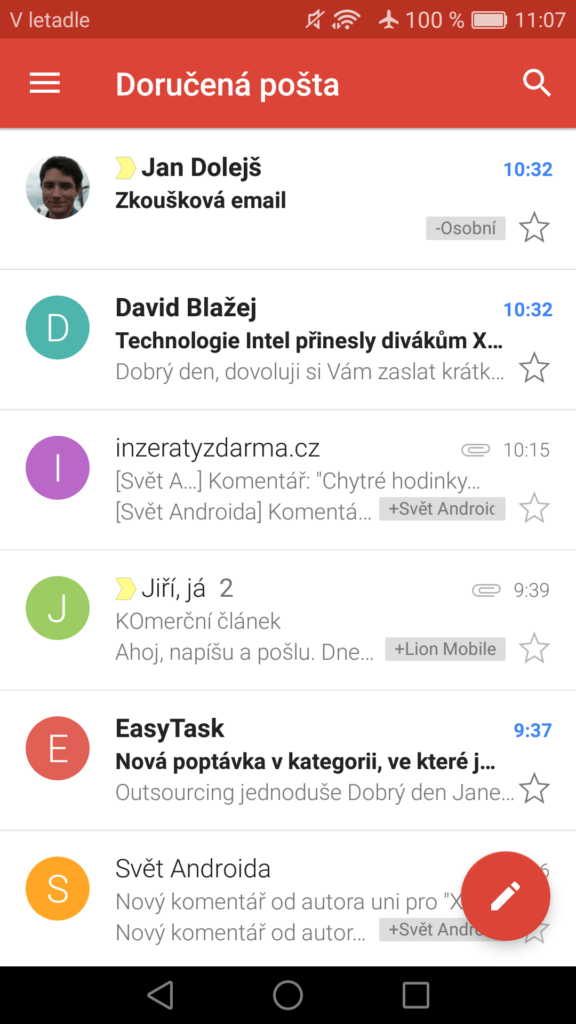 Gmail více uctu v jednom 2