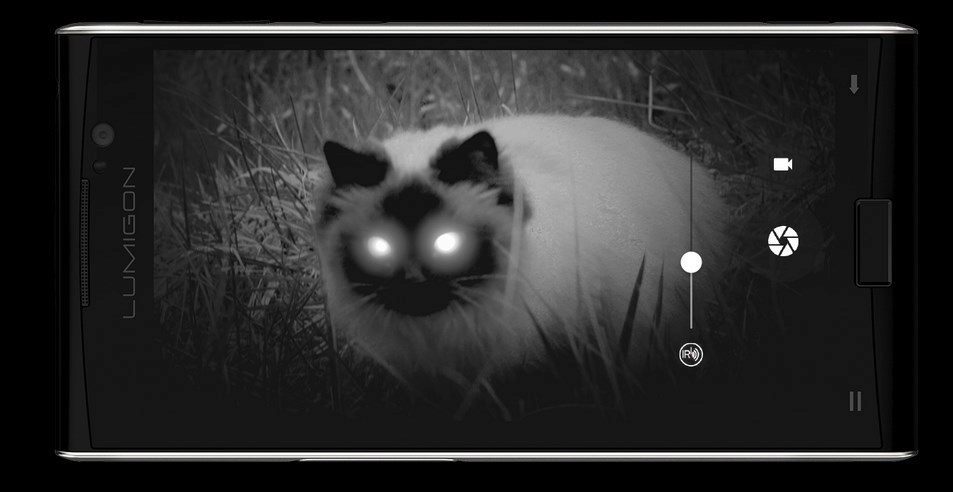 Lumigon T3: první mobil s nočním viděním