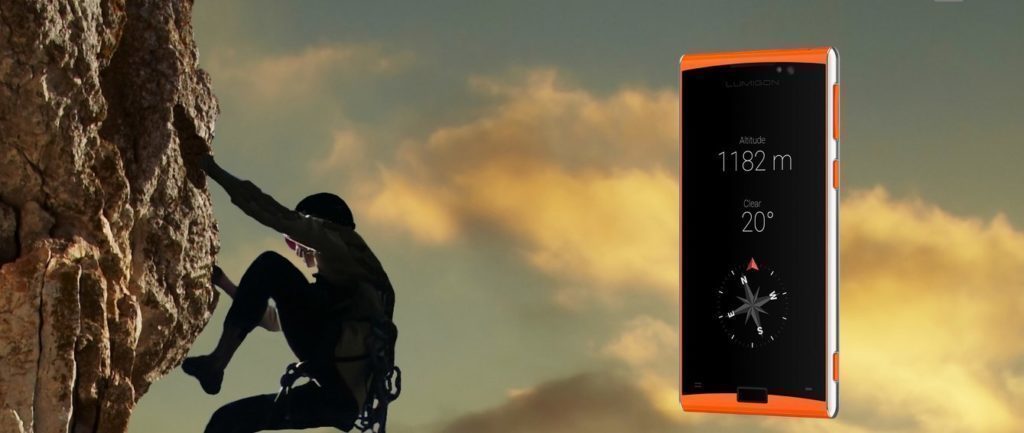 Telefon má senzor výšky