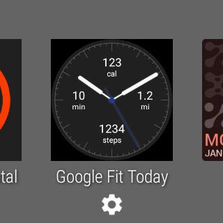 Nový ciferník pro Android Wear