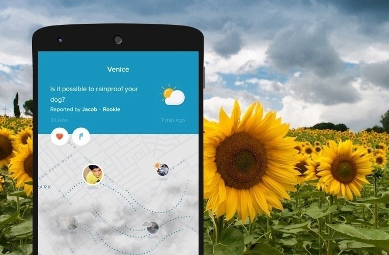 sunshine android weather app