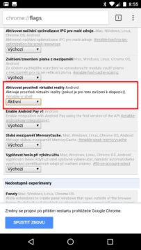 Chrome virtuální realita 1
