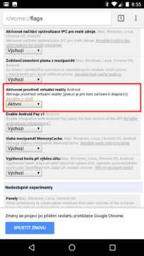 Chrome – virtuální realita (1)