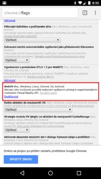 Chrome – virtuální realita (2)