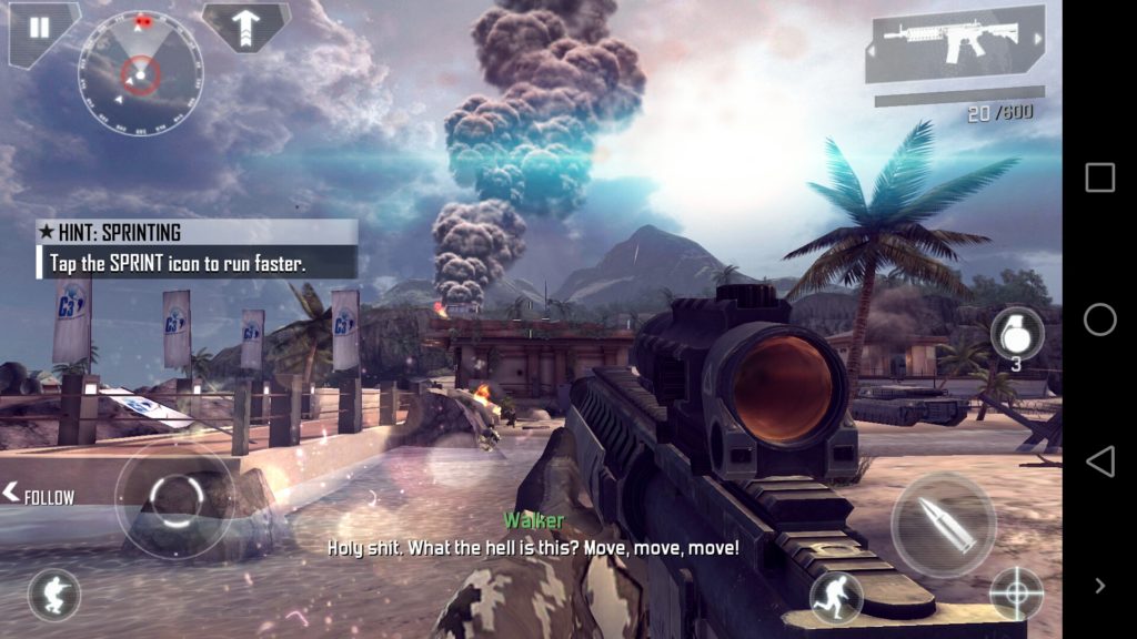 Honor 6 Plus test her Modern Combat 4 1