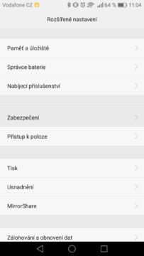 Jak usetrit baterii pri hrani Pokemon Go – nastaveni LTE 1