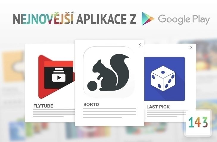 NEJNOVEJSI APLIKACE ANDROID