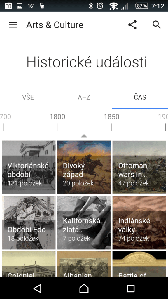 Historické události