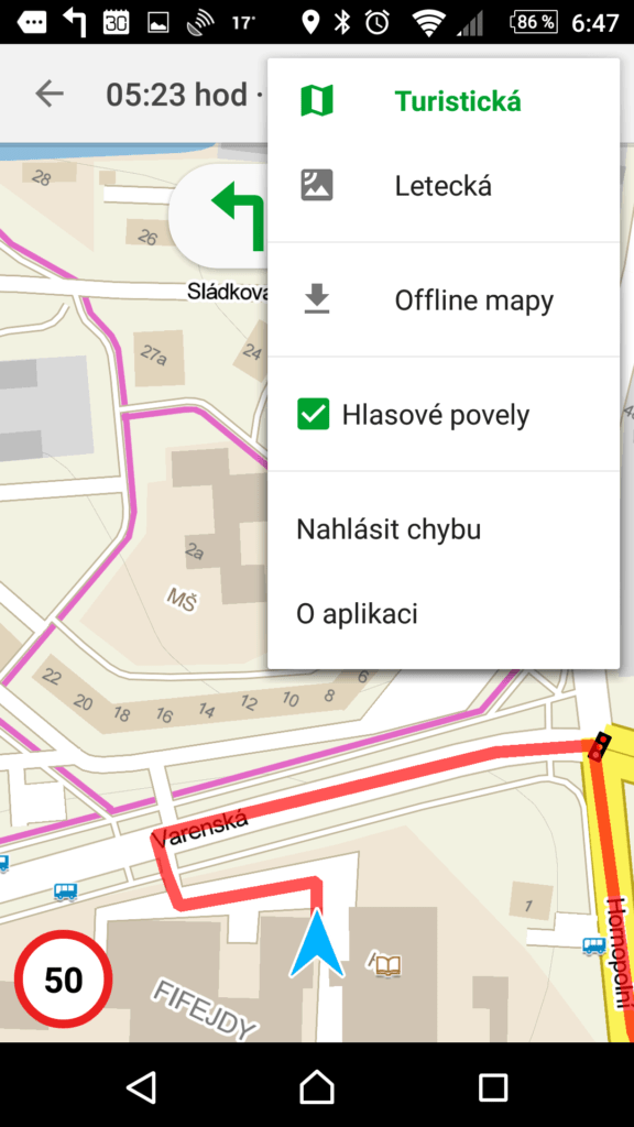 Kontextová nabídka