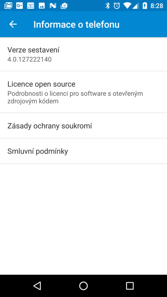Na Android N jsme aplikaci nainstalovali