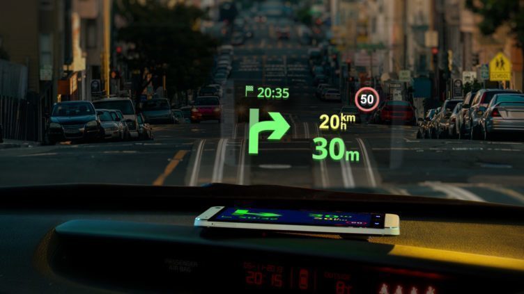 Sygic HUD