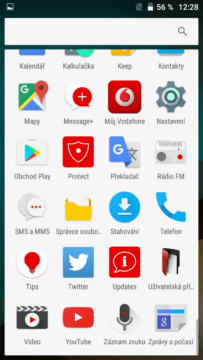 Vodafone Smart Prime 7 předinstalované app 2