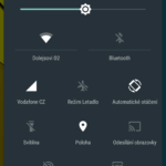 Vodafone Smart ultra 6 – notifikační lišta (2)