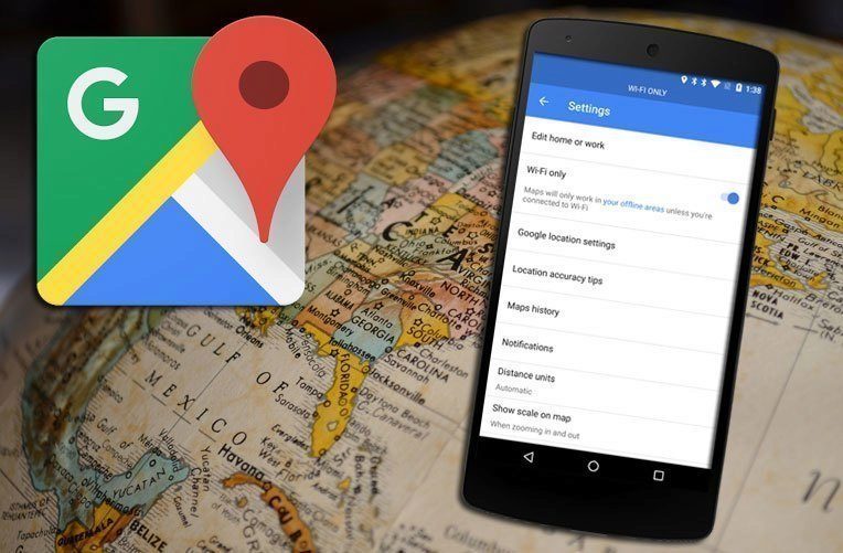 mapy google wifi only ico