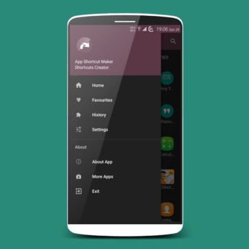 menu aplikace android