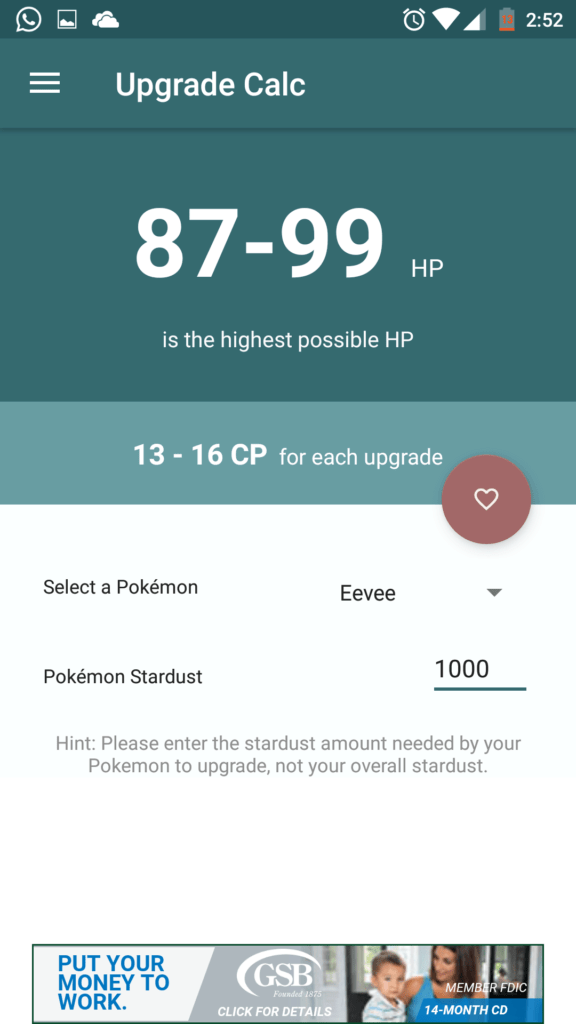 pokemon go tipy vysoke cp4