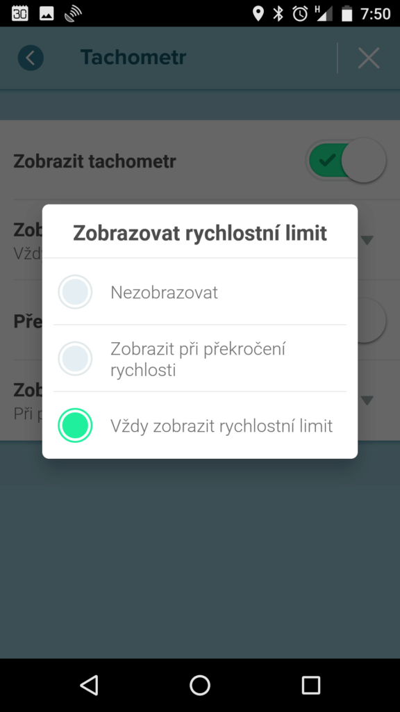 Permanentní zobrazení
