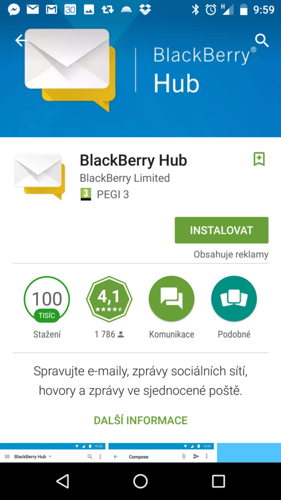 BlackBerry Hub
