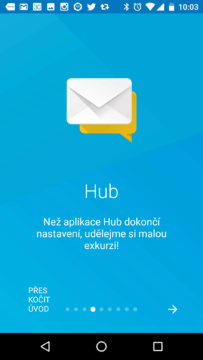 BlackBerry Hub se představuje