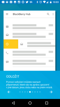 BlackBerry Hub se představuje