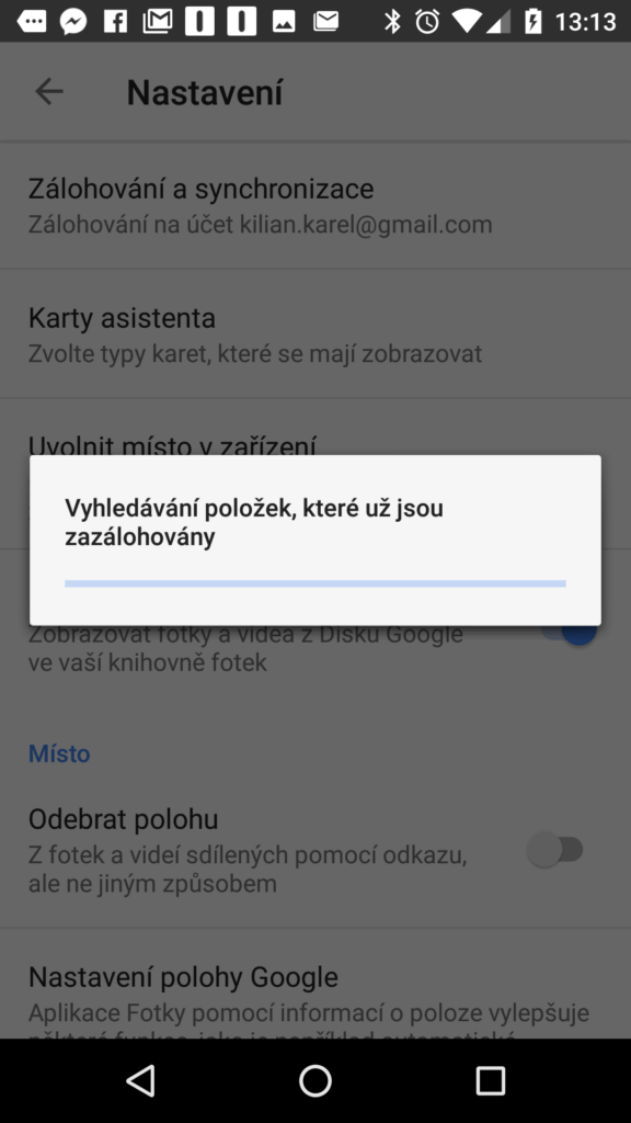 Uvolnění místa