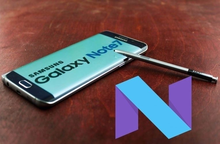 Android 7 note 7