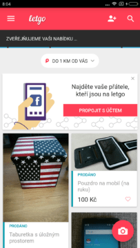 Aplikace LetGo