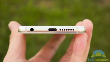 Honor 8 – konstrukce, USB-C