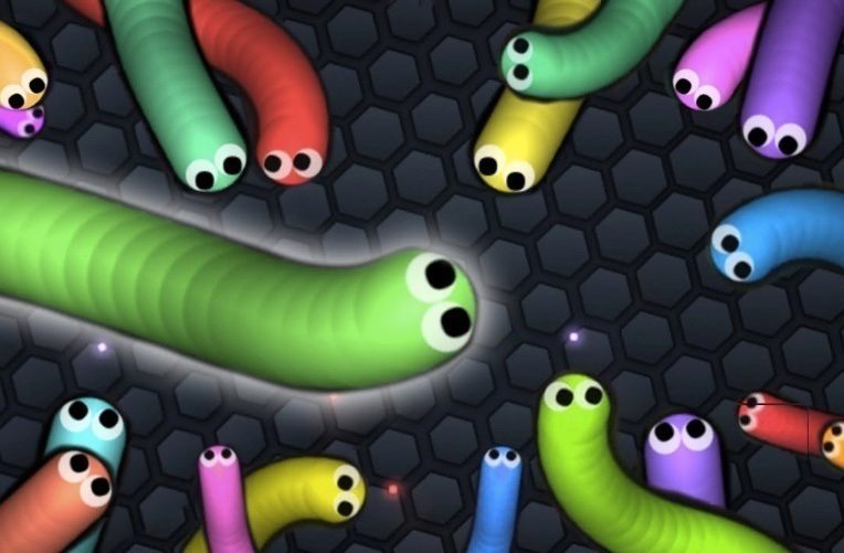 Hra slither.io