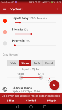 Jak pouzivat telefon v noci – twilight 1