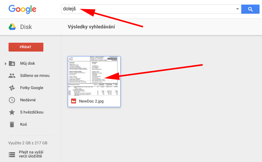 Jak skladovat uctenky - google drive Jak skladovat uctenky - google drive