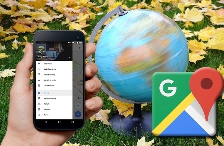 Mapy Google náhleďák
