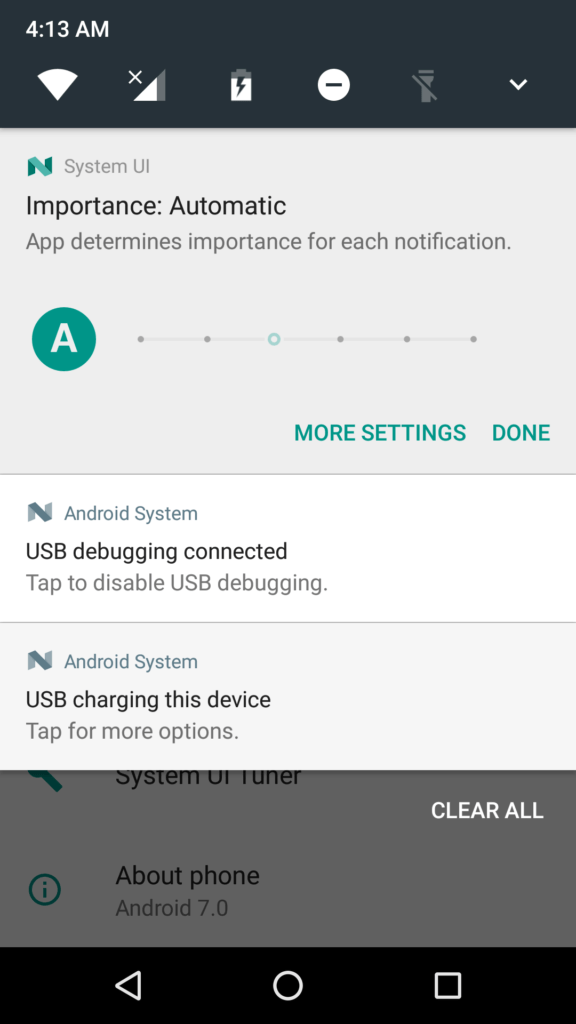 OnePlus One Android 7.0